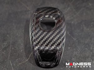 Alfa Romeo Giulia Key Fob Cover - Carbon Fiber - Black Alfa Romeo Giulia Key Fob Cover - Carbon Fiber - Black